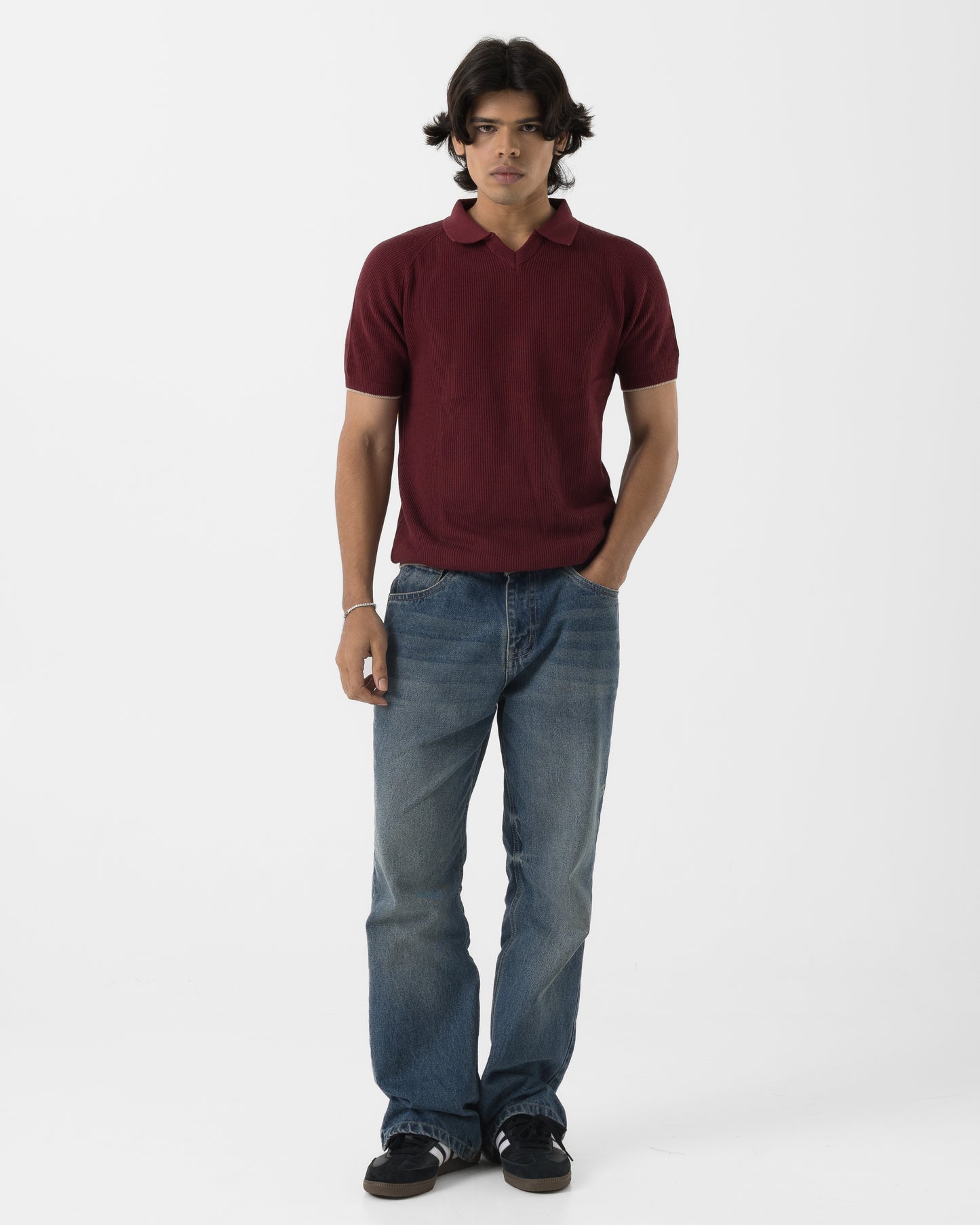 Ridge Polo (Red)