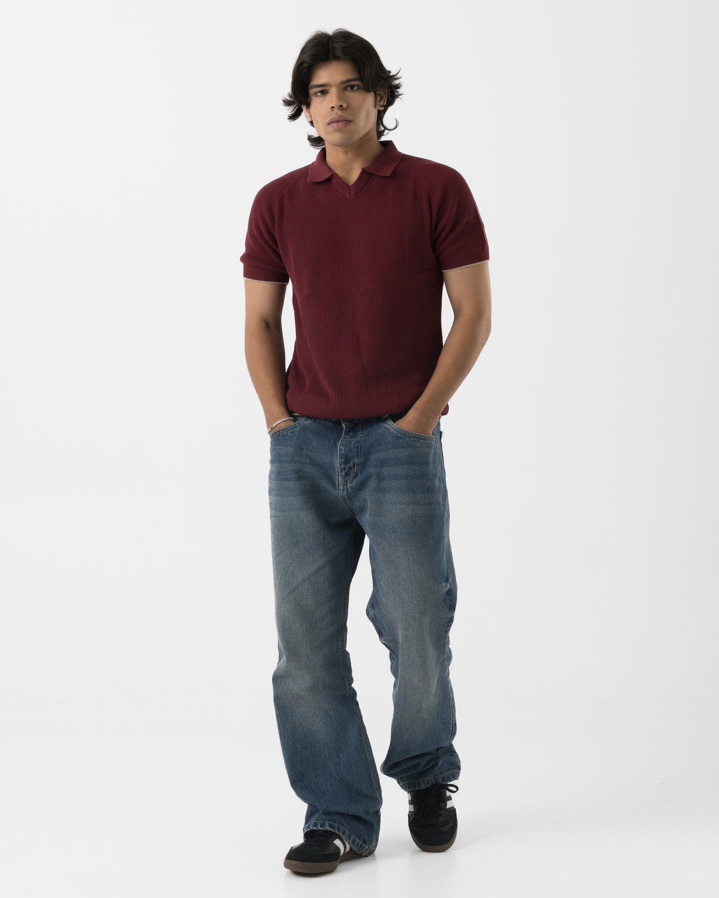 Ridge Polo (Red)