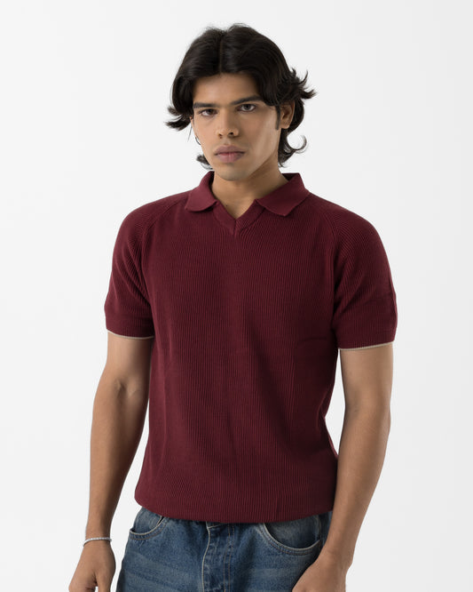 Ridge Polo (Red)