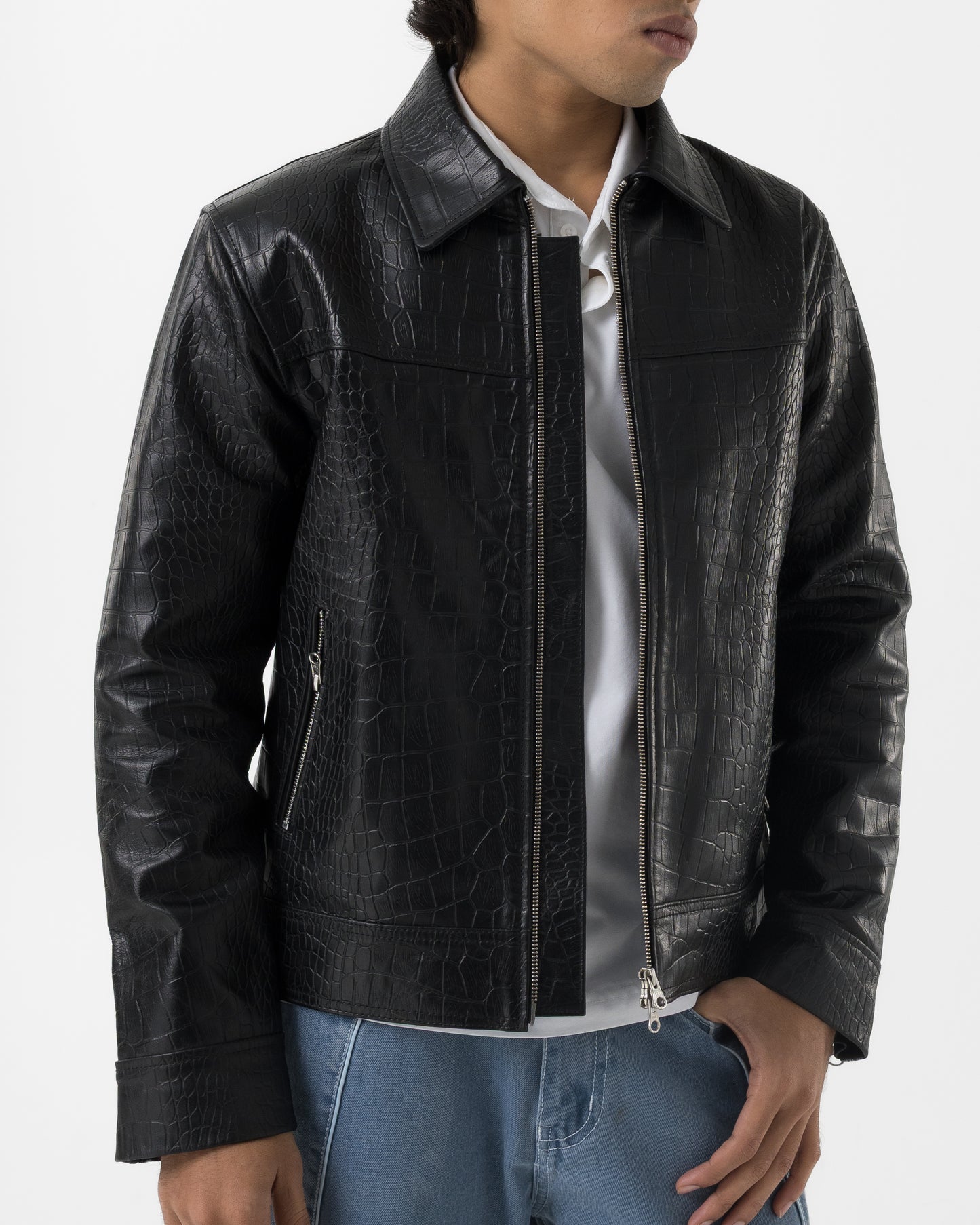 Croc Jacket (Black)