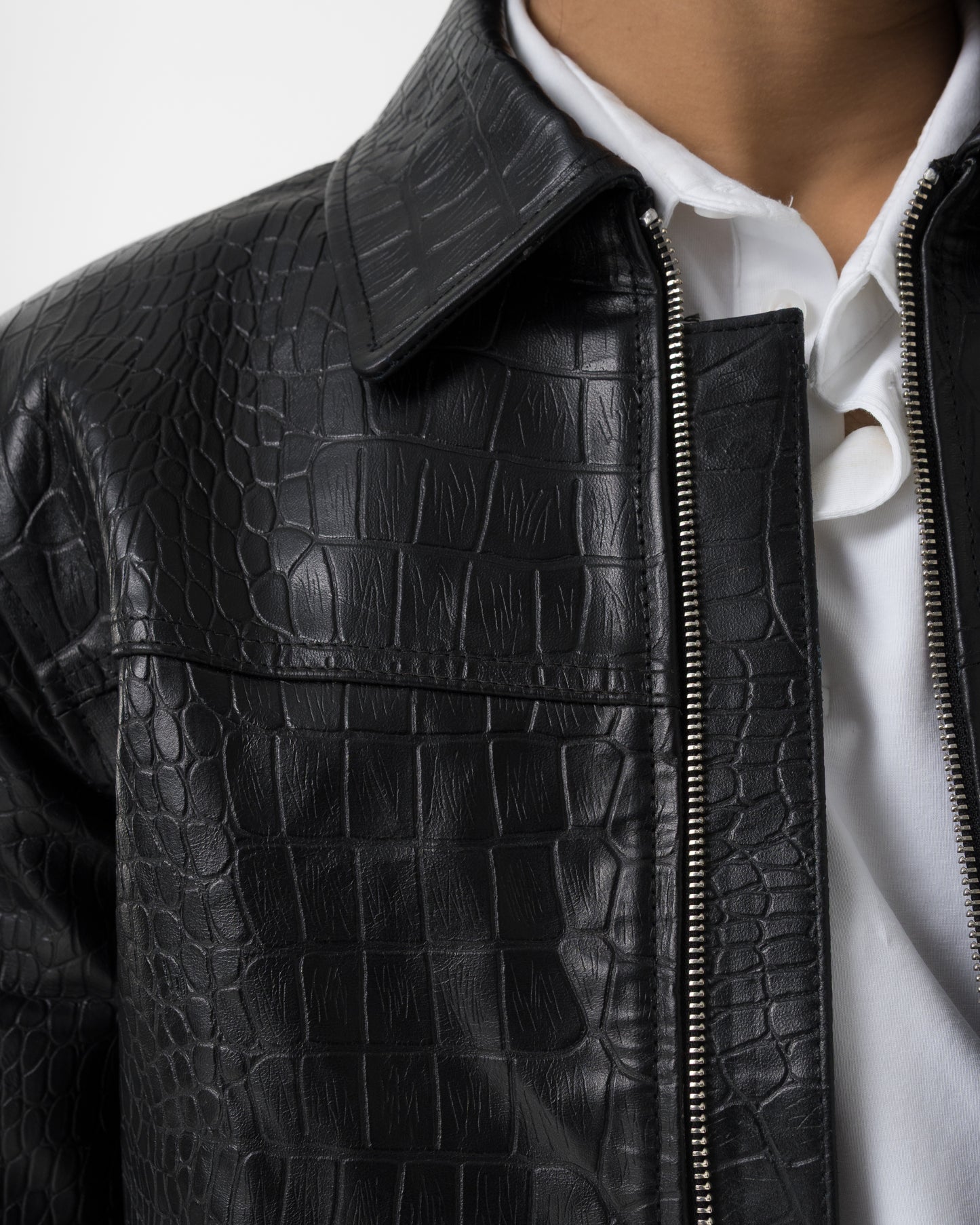 Croc Jacket (Black)