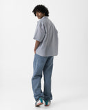 Piped Denim (Stone Blue)