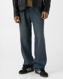 Straight Fit Jeans (Vintage Blue)