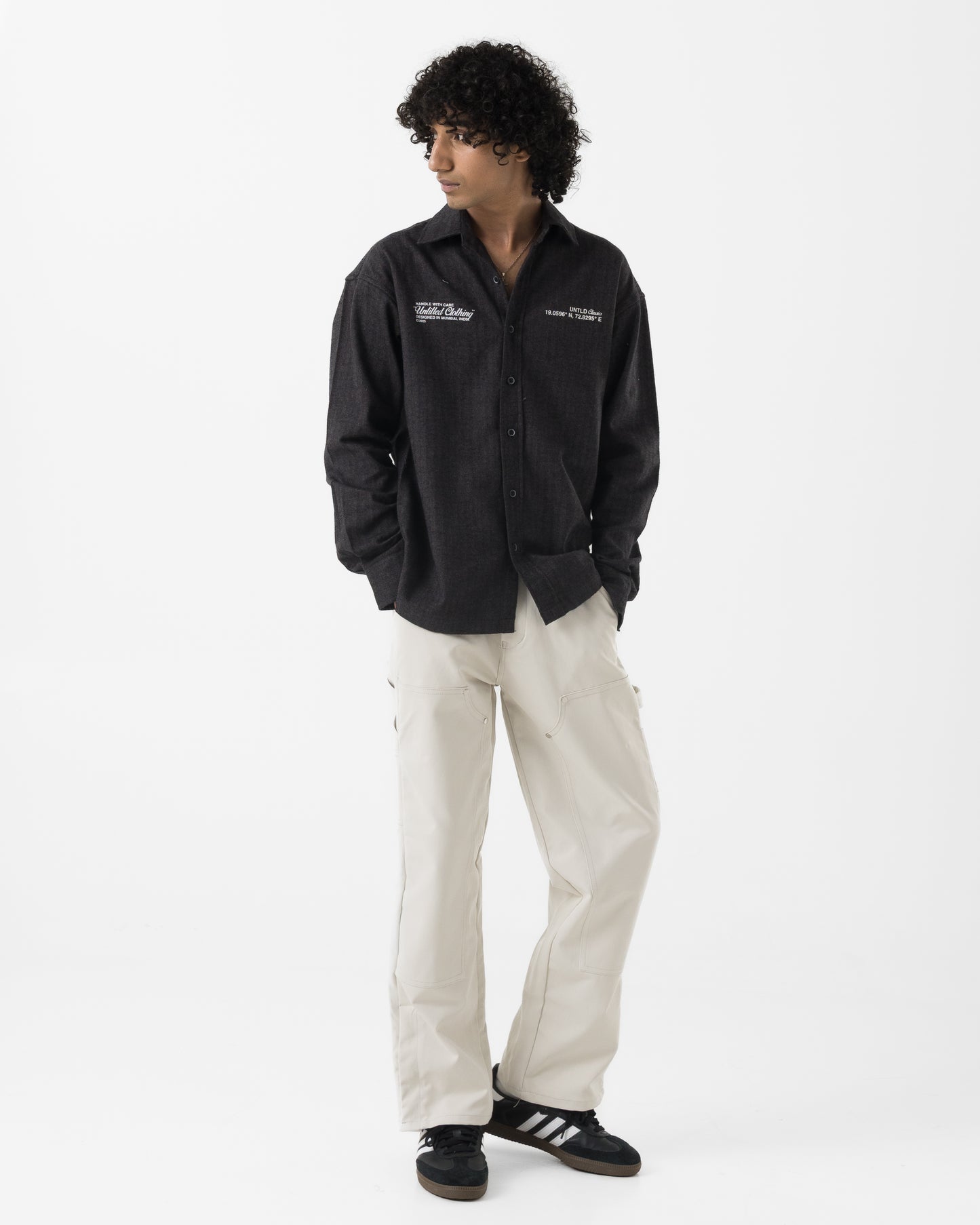 Classic Shirt (Herringbone)