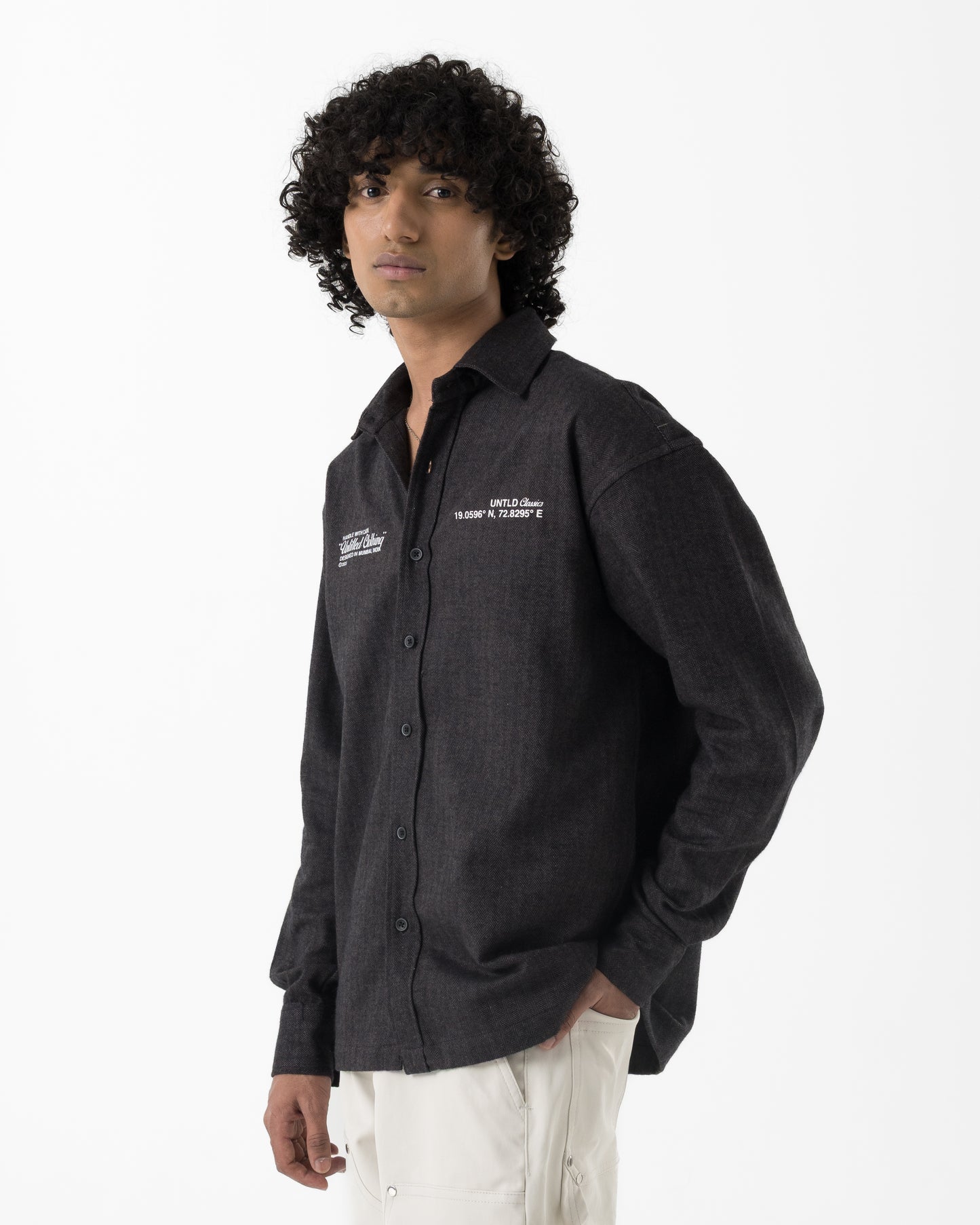Classic Shirt (Herringbone)