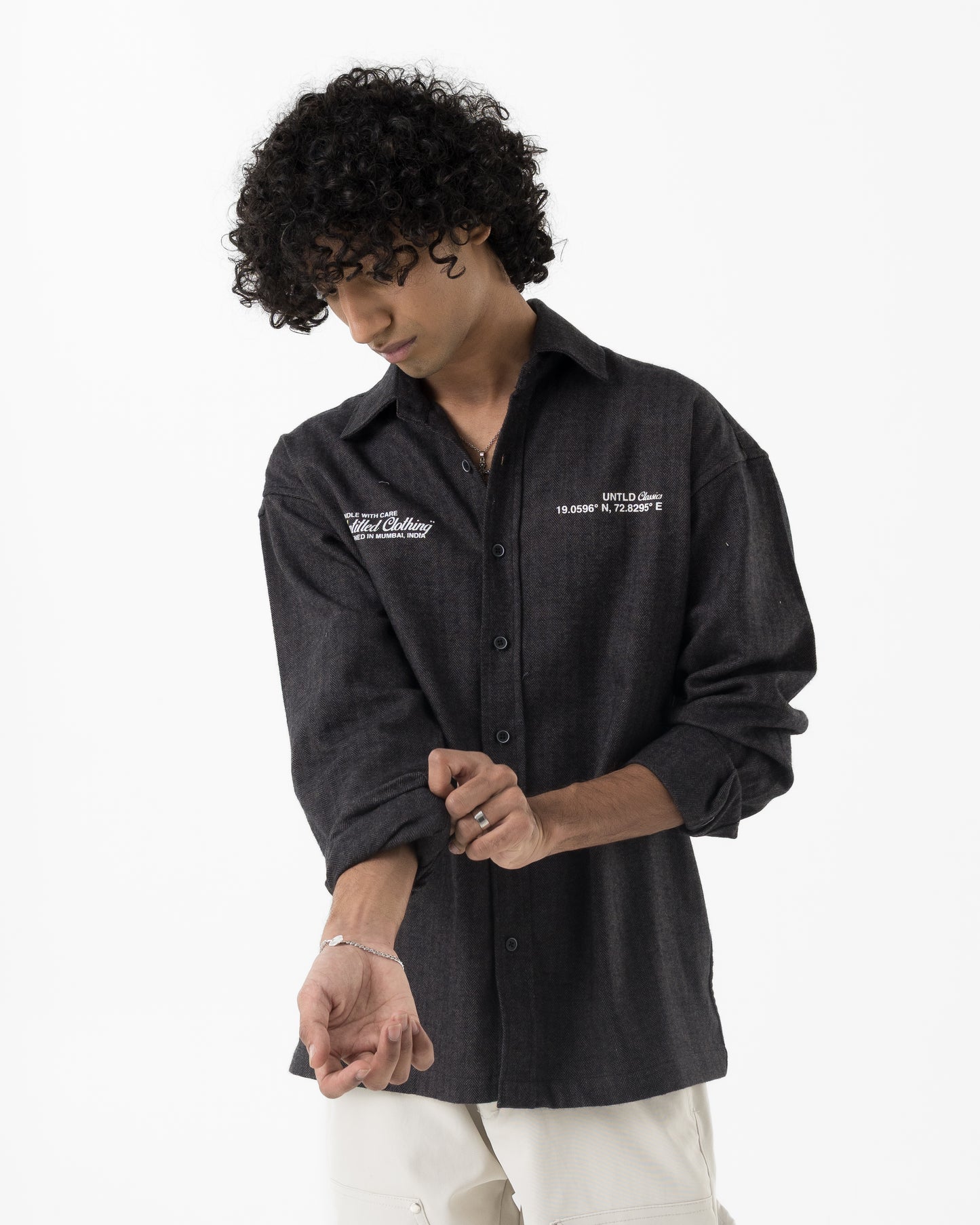 Classic Shirt (Herringbone)