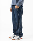 Piped Denim (Blue)