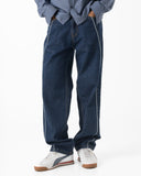 Piped Denim (Blue)
