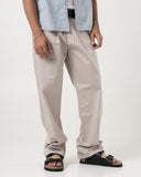 Double Pleated Trousers (Light Grey)