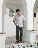 Script Shirt (Beige)