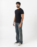 Straight Fit Jeans (Grain Blue)