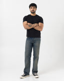 Straight Fit Jeans (Grain Blue)