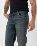 Straight Fit Jeans (Grain Blue)