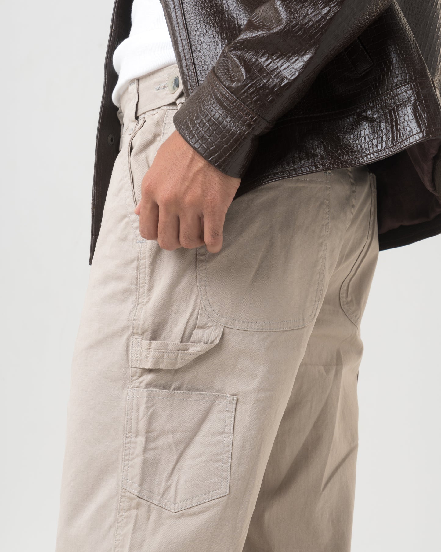 Workwear Pants (Light Grey)