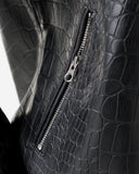 Croc Jacket (Black)
