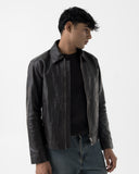 Leather Jacket (Brown)