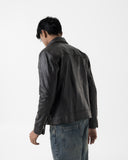Leather Jacket (Brown)