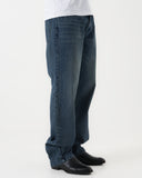 Straight Fit Jeans (Dark Blue)