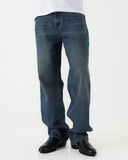 Straight Fit Jeans (Dark Blue)