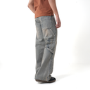 Flared Denim (Iron Blue)