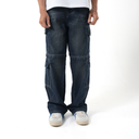 Denim Cargo (Dark Blue)